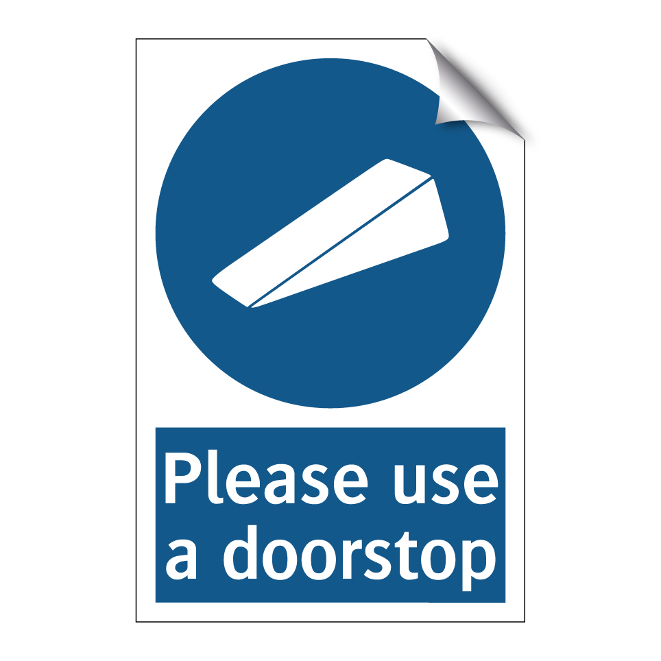 Please use a doorstop