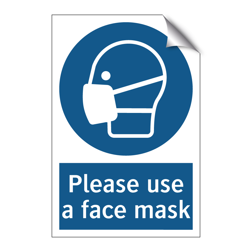 Please use a face mask