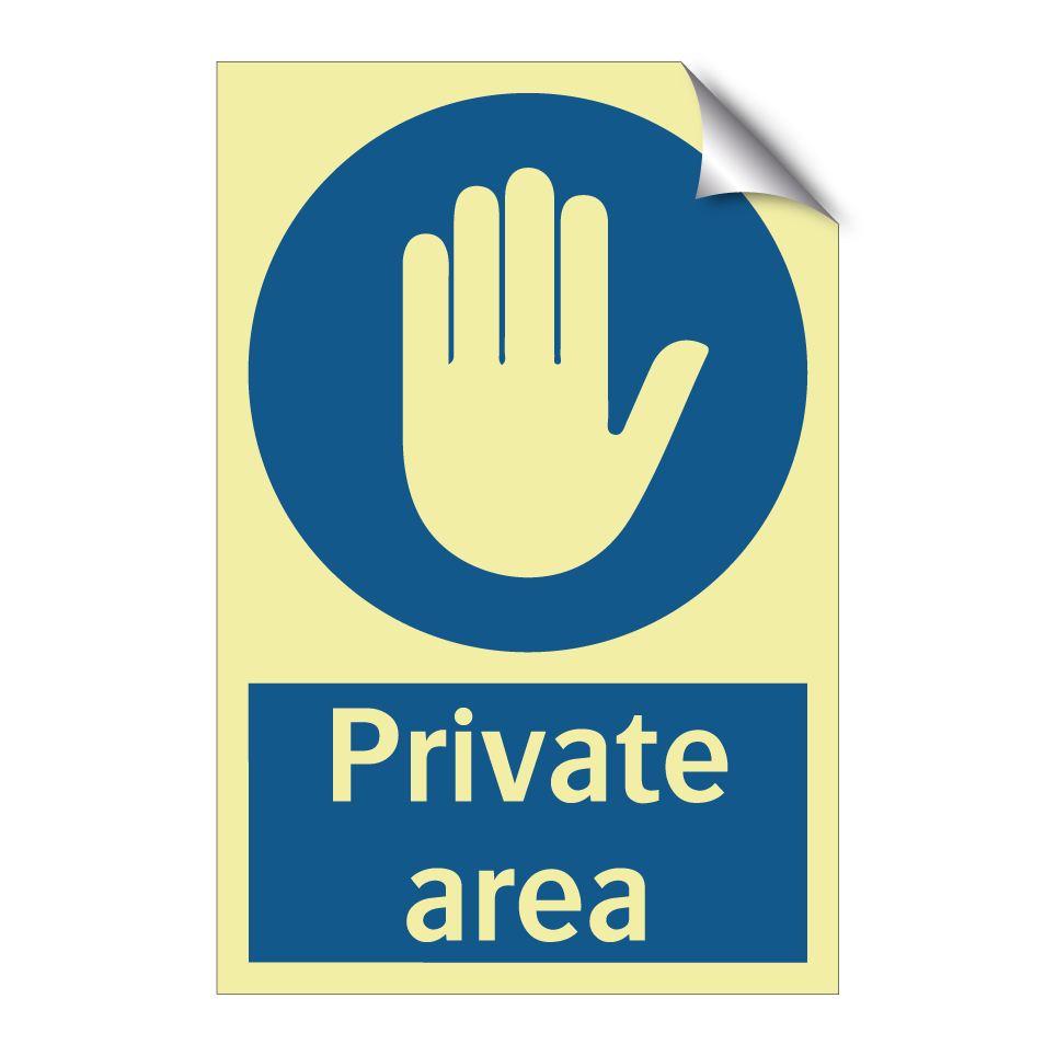 Private area