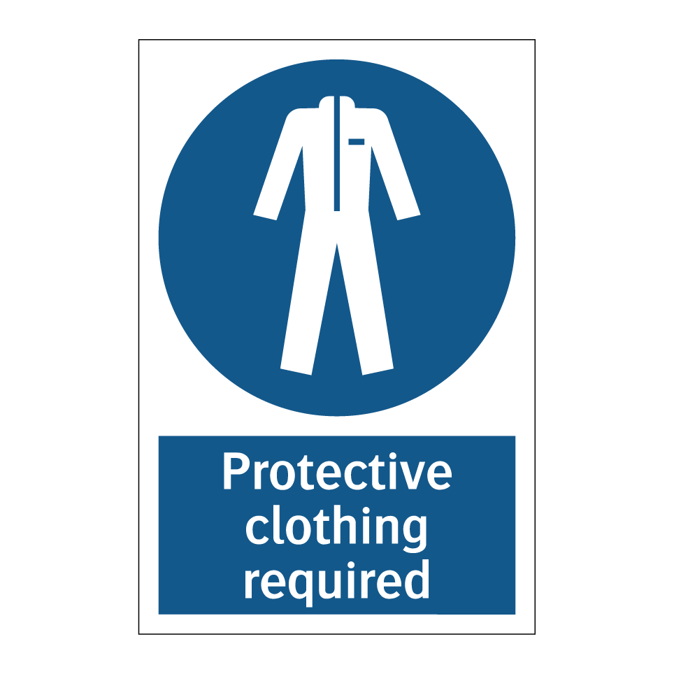 Protective clothing required