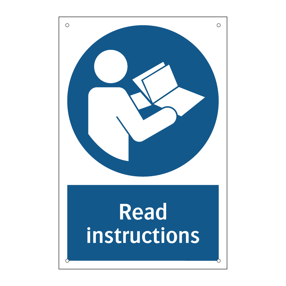 Read instructions