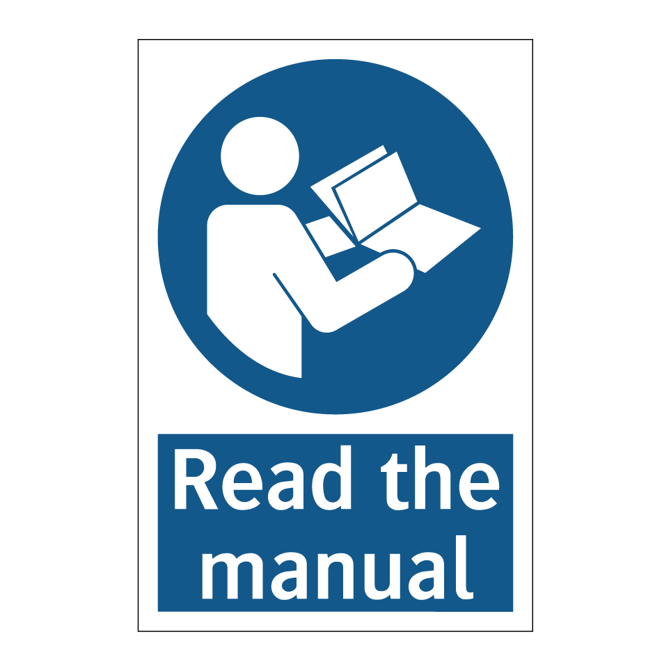 Read the manual