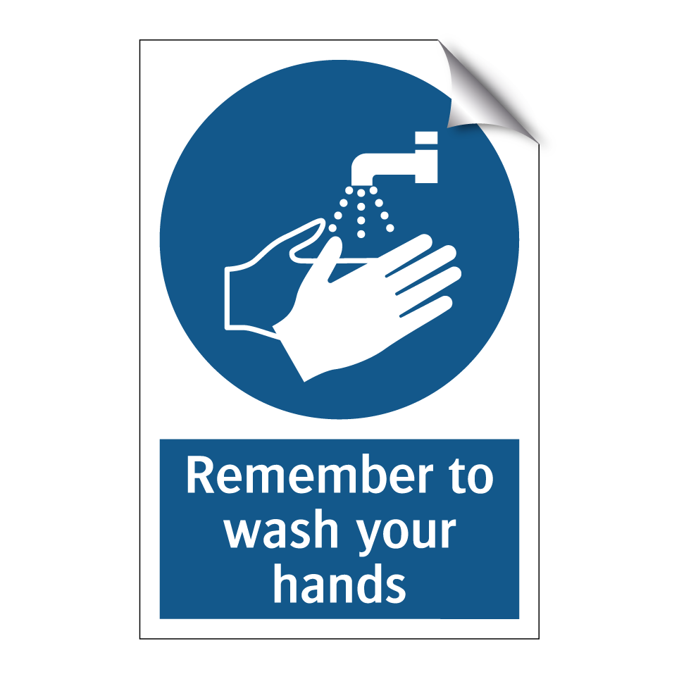 Remember to wash your hands