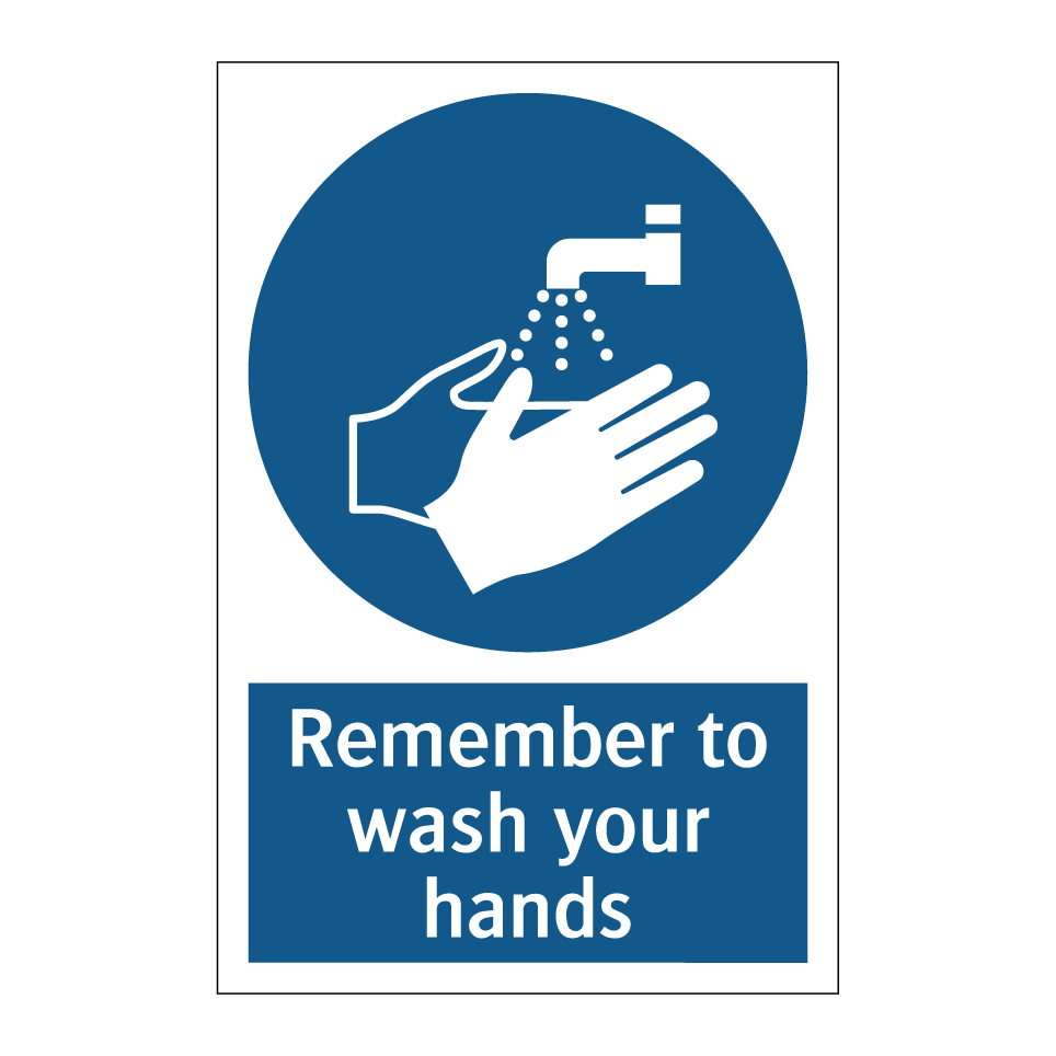 Remember to wash your hands