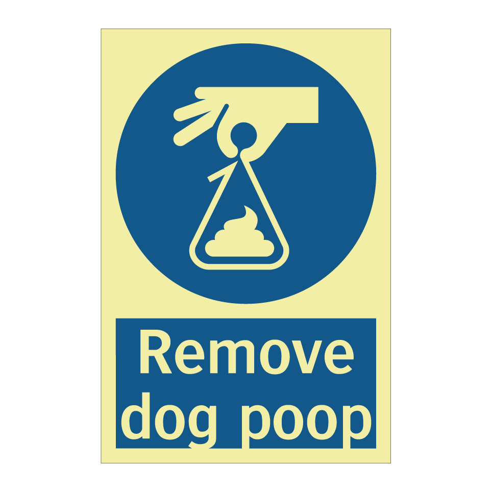 Remove dog poop
