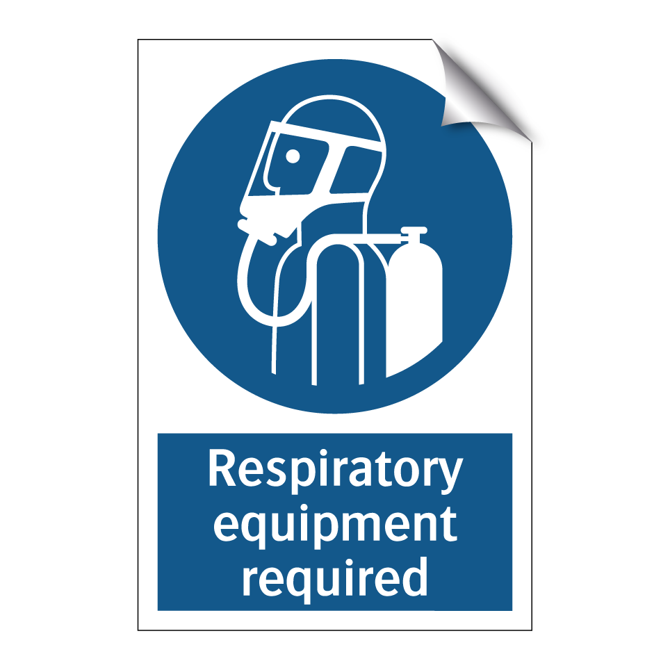 Respiratory equipment required