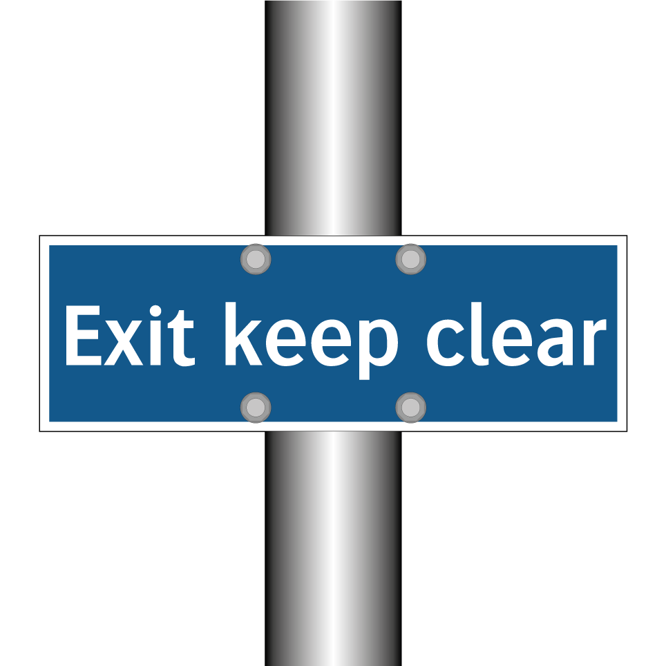 Exit keep clear