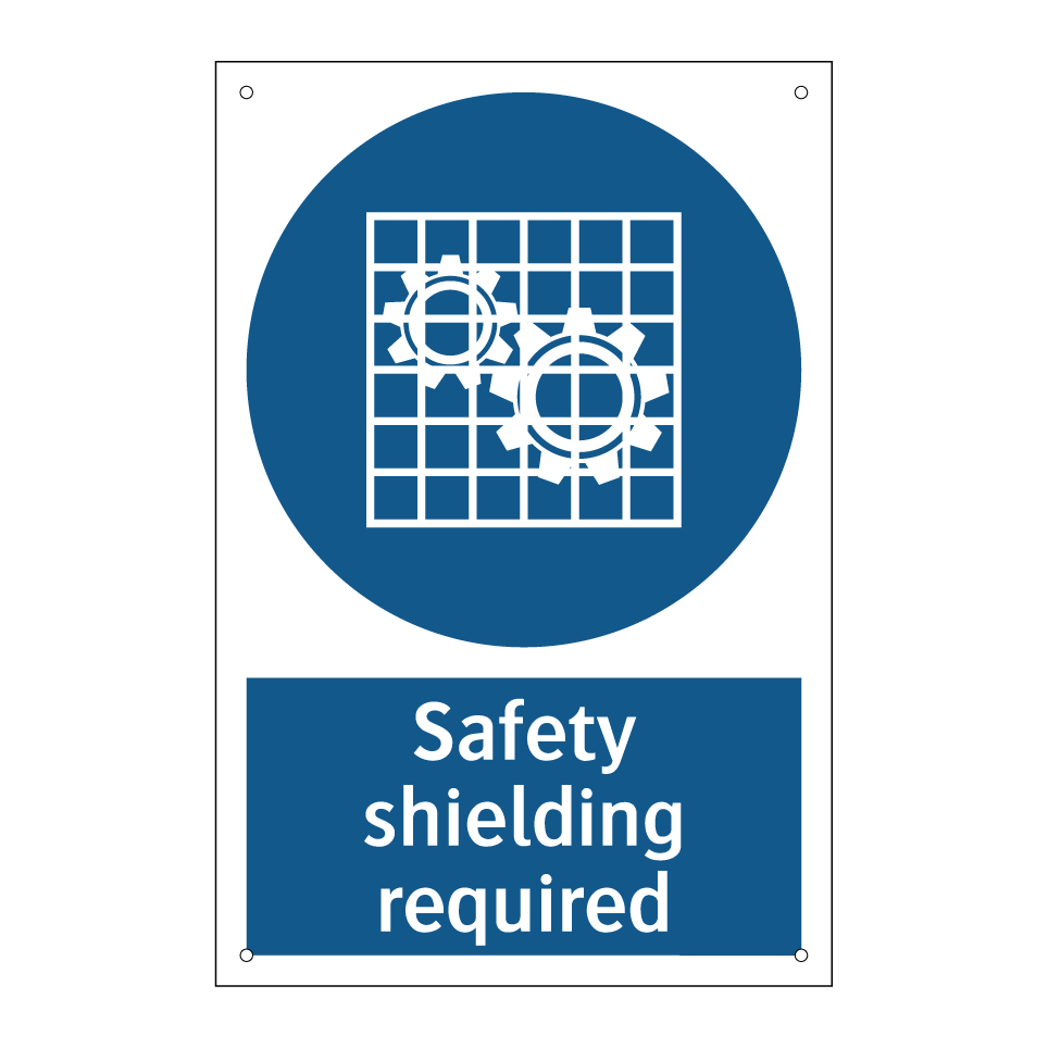 Safety shielding required
