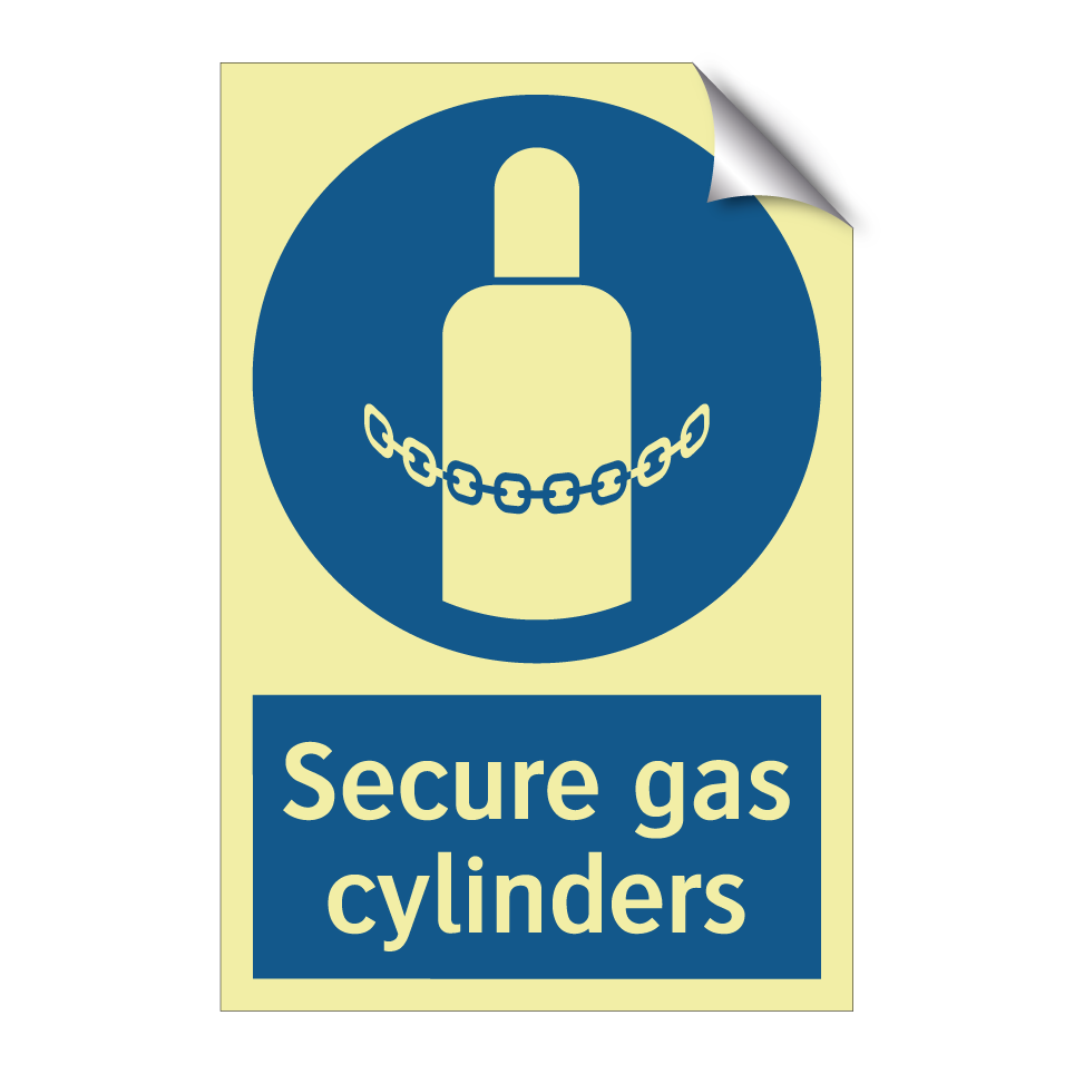 Secure gas cylinders