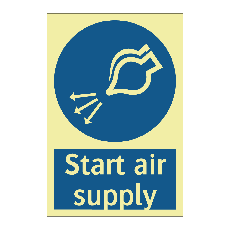 Start air supply
