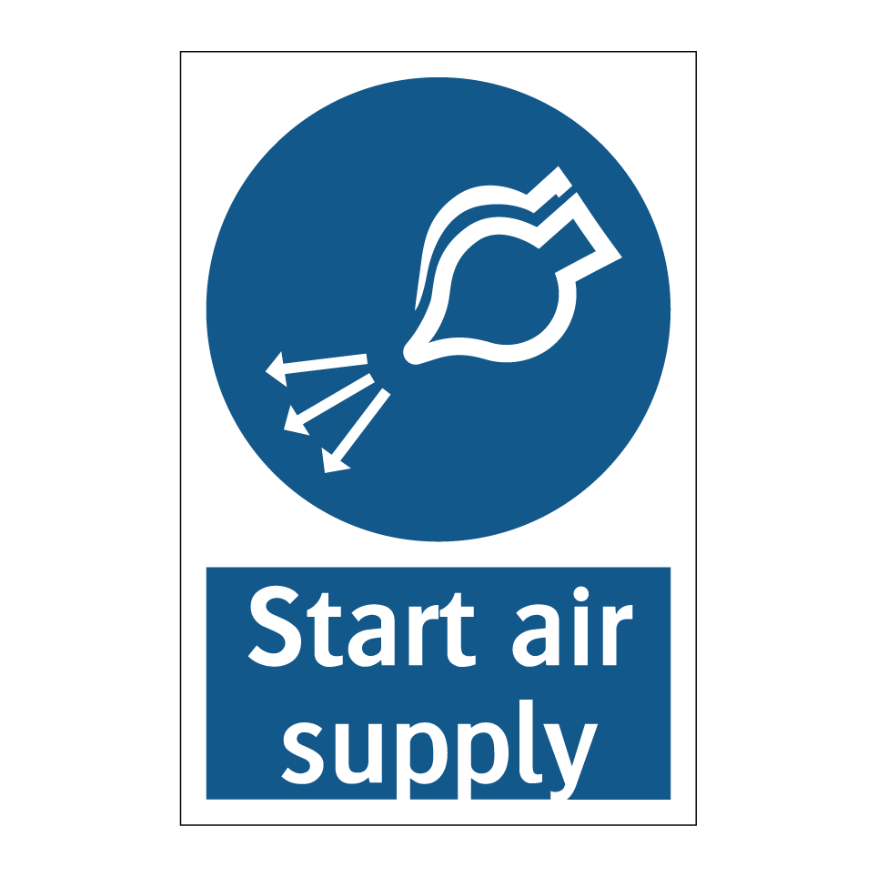 Start air supply