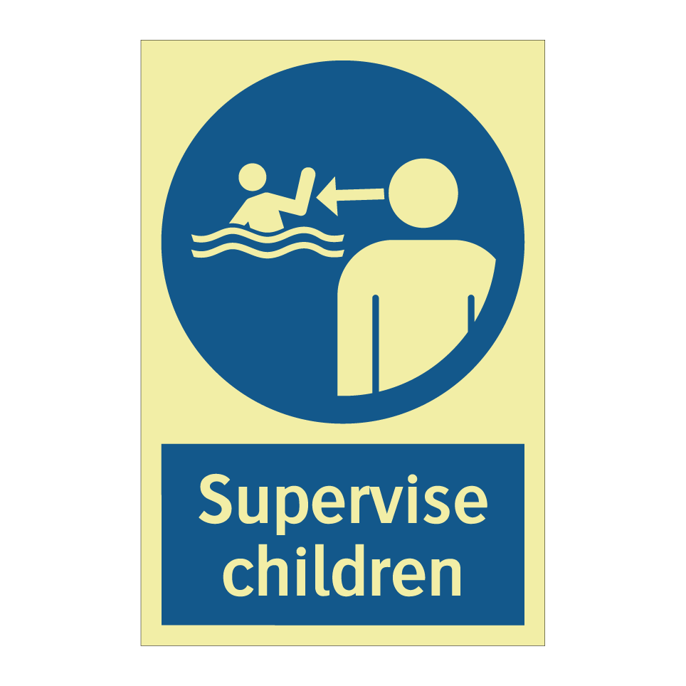 Supervise children