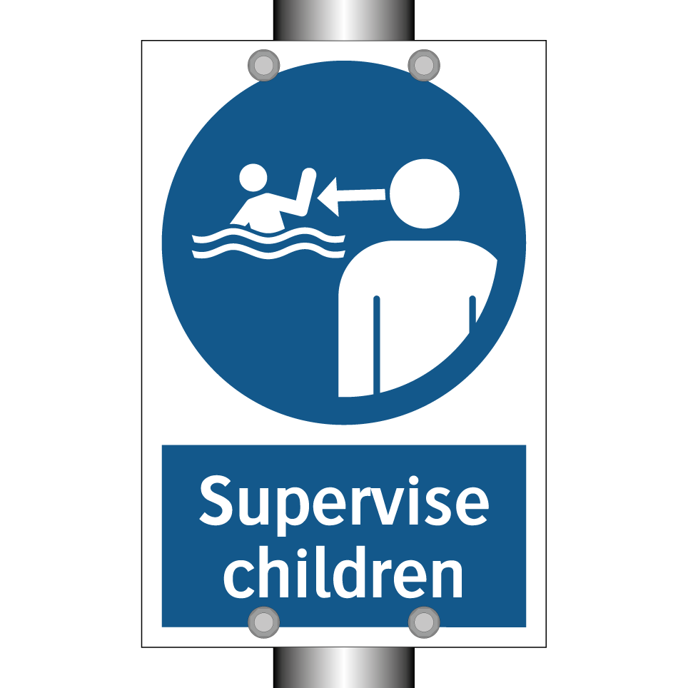 Supervise children