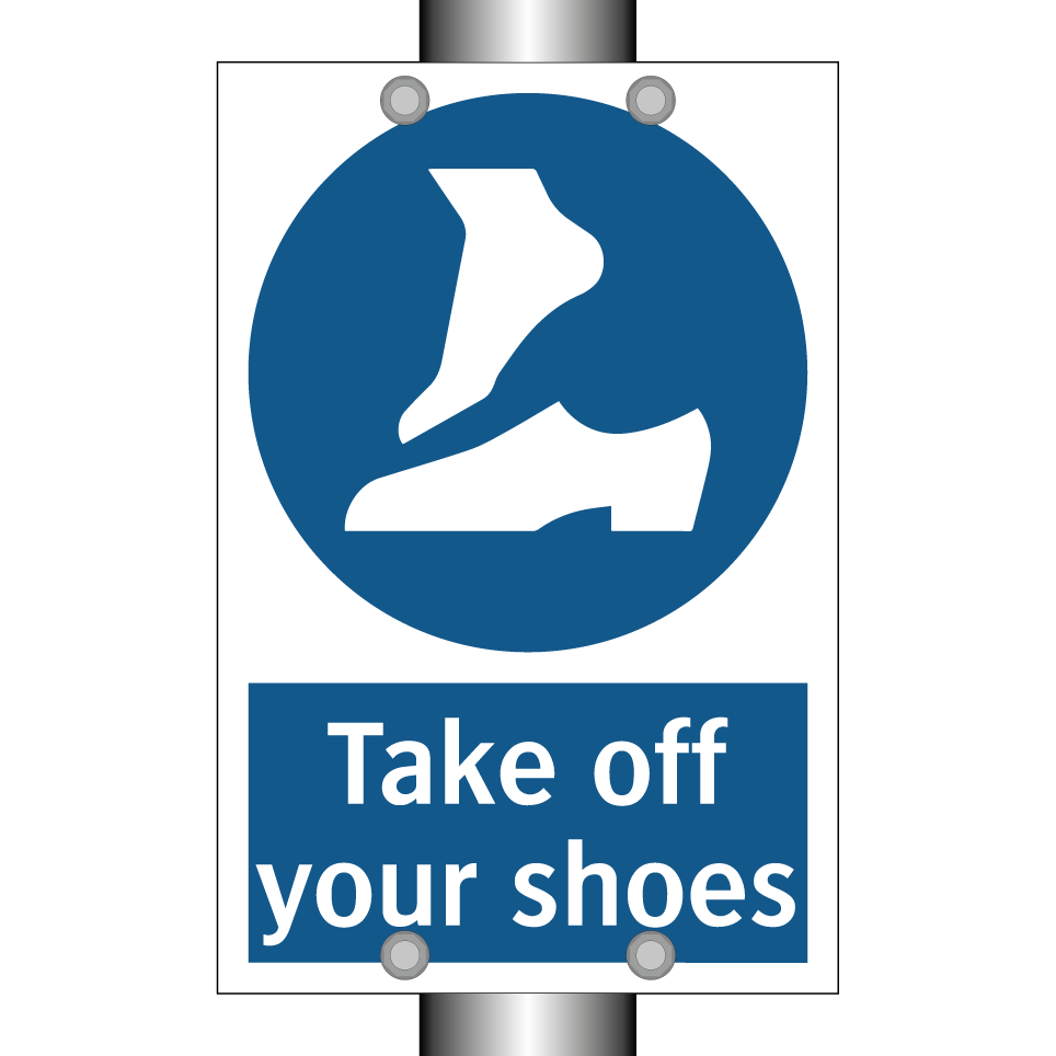 Take off your shoes