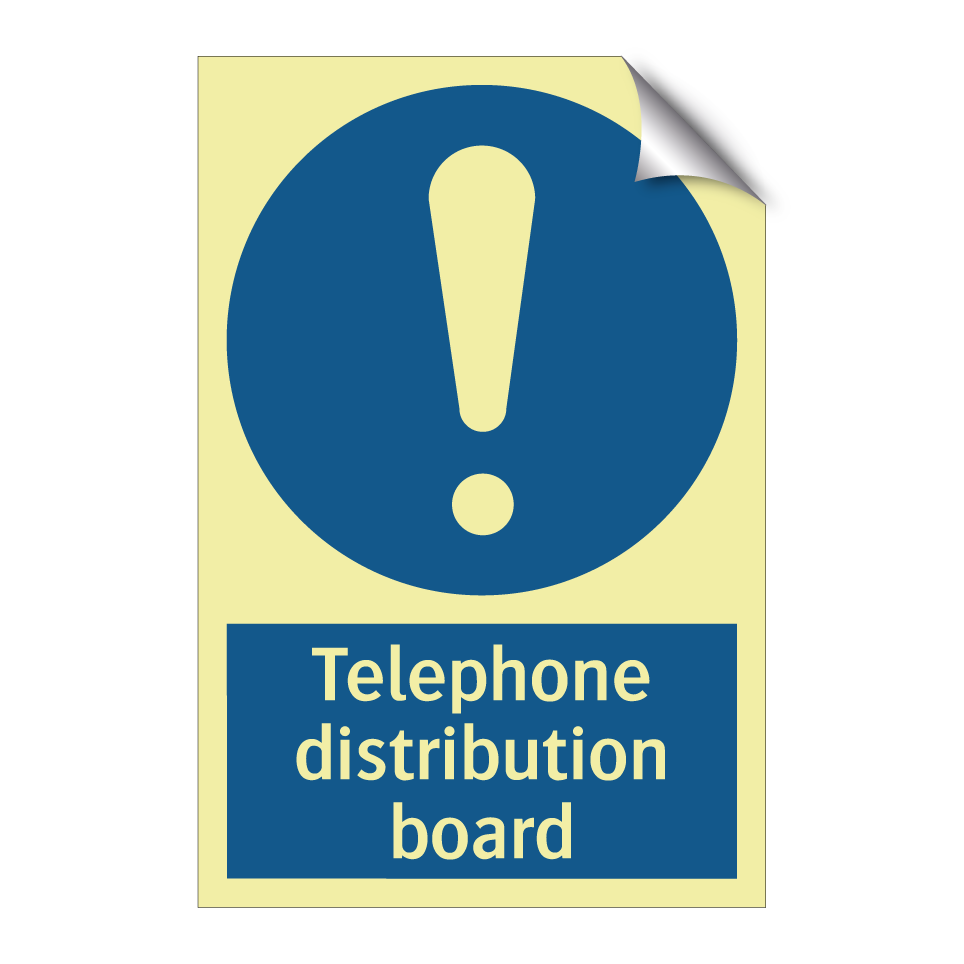 Telephone distribution board