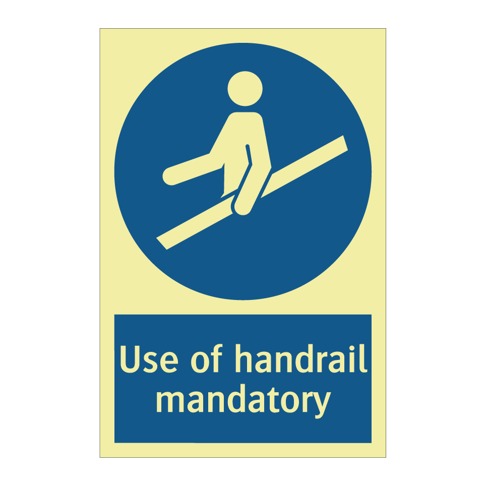 Use of handrail mandatory