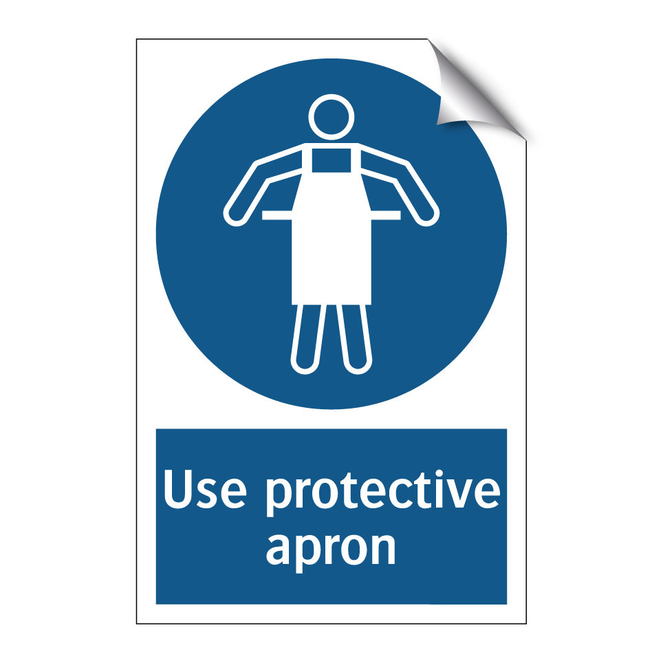 Use protective apron