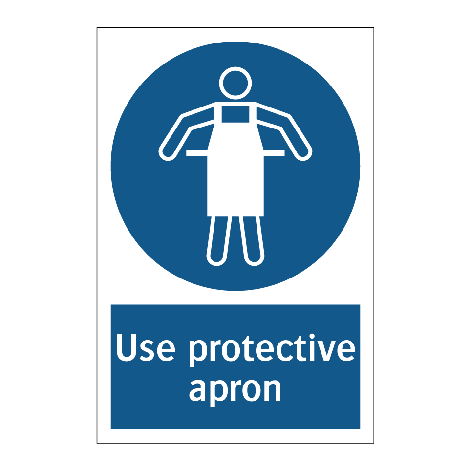 Use protective apron