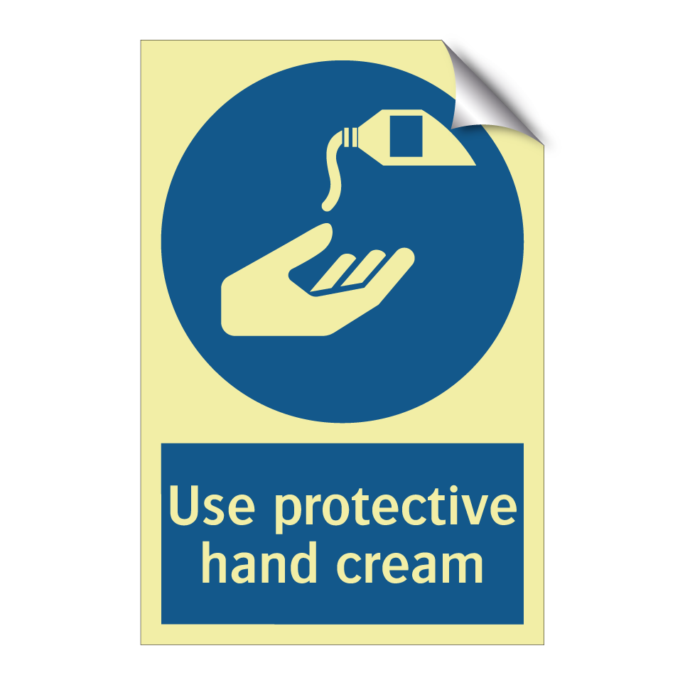 Use protective hand cream