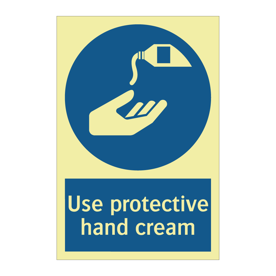 Use protective hand cream