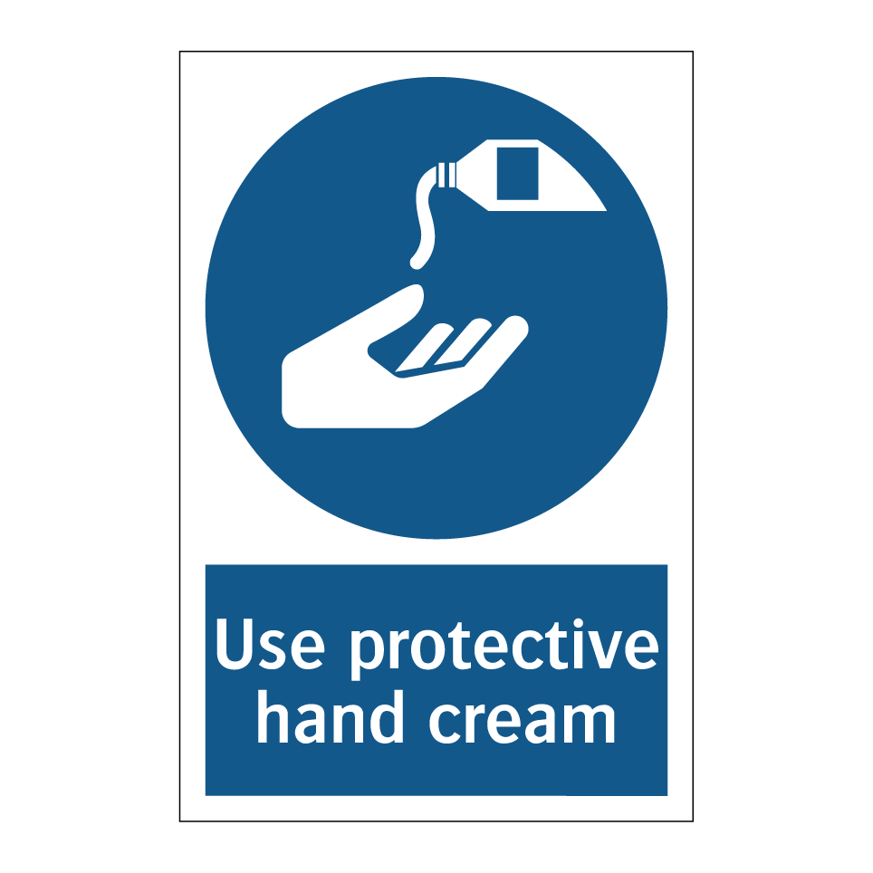 Use protective hand cream