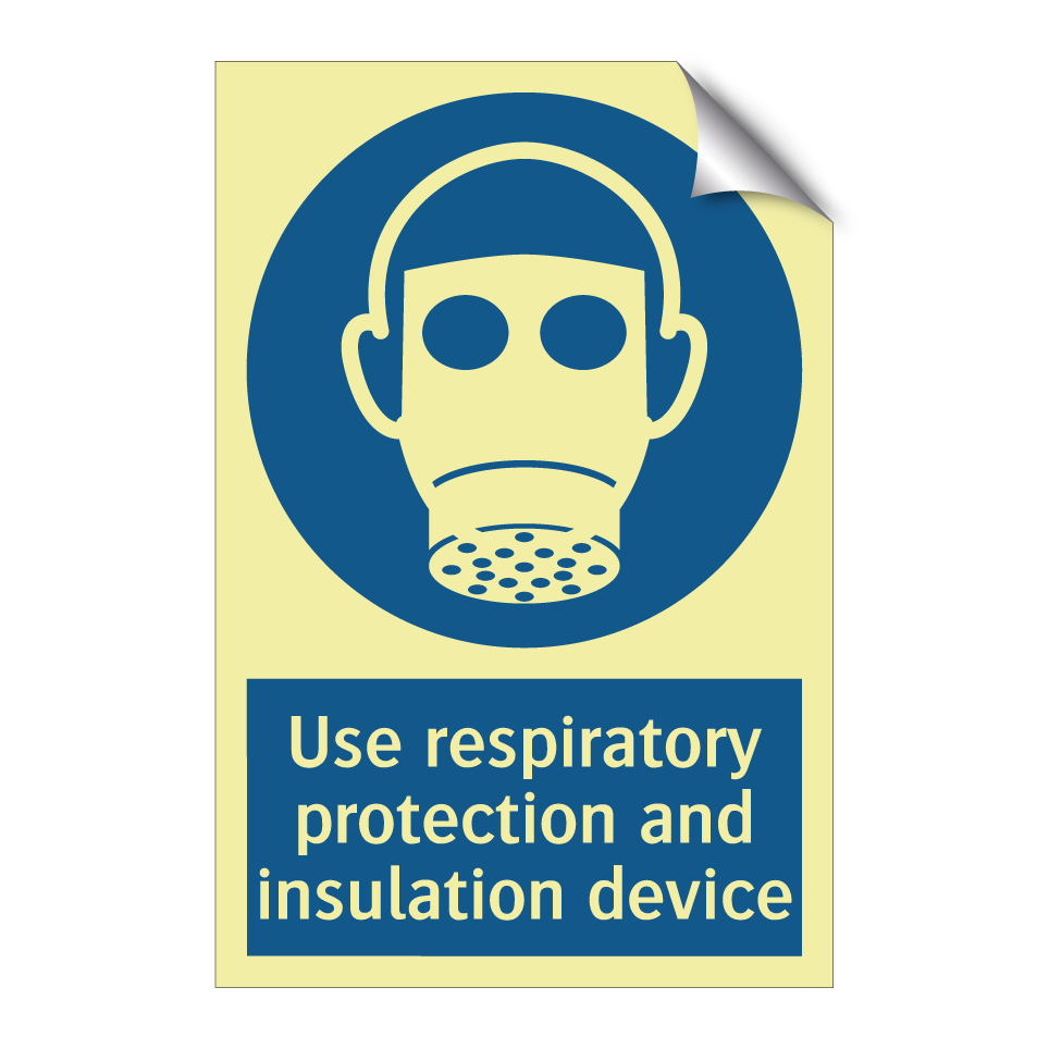 Use respiratory protection and insulation device
