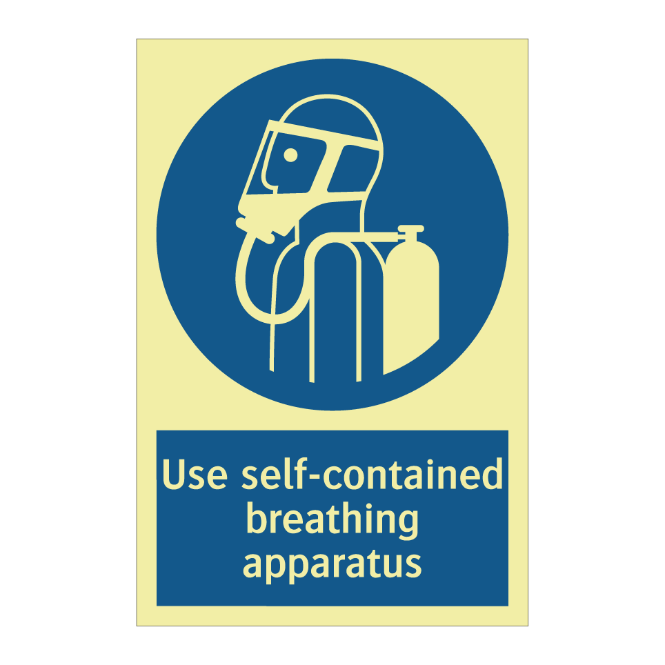 Use self-contained breathing apparatus