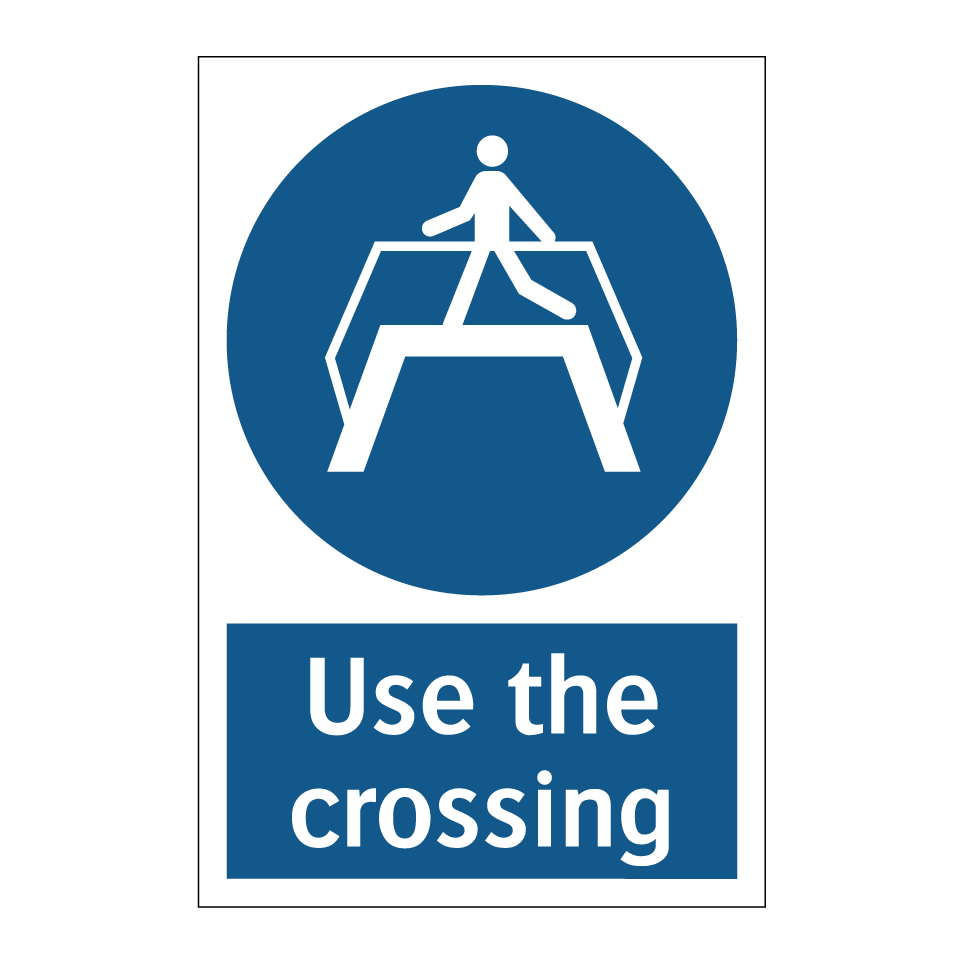 Use the crossing