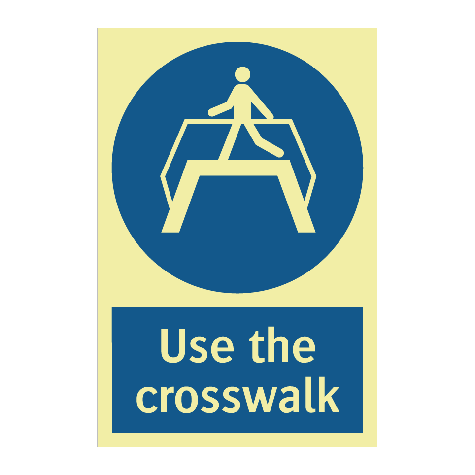 Use the crosswalk