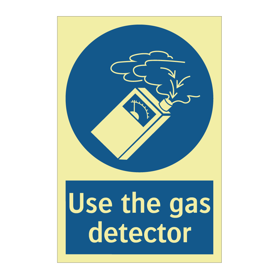 Use the gas detector