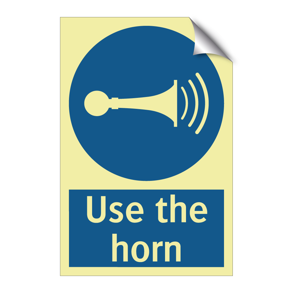 Use the horn