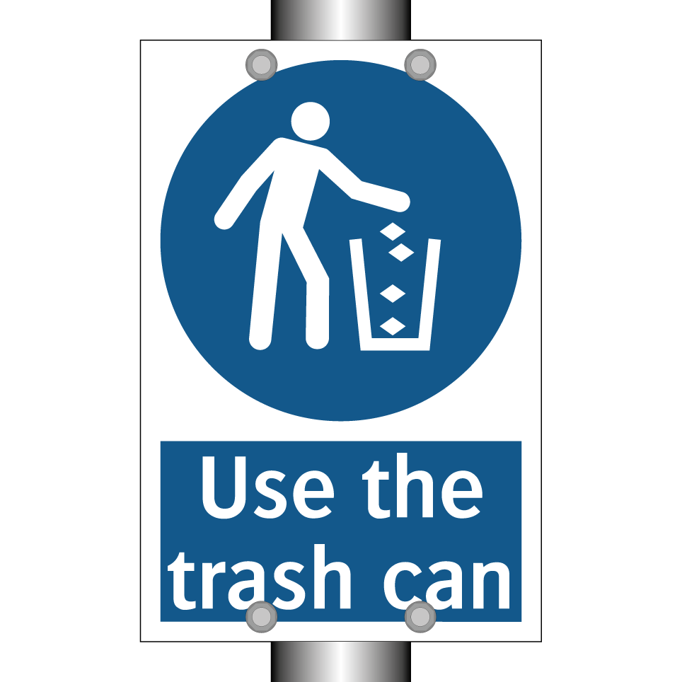 Use the trash can