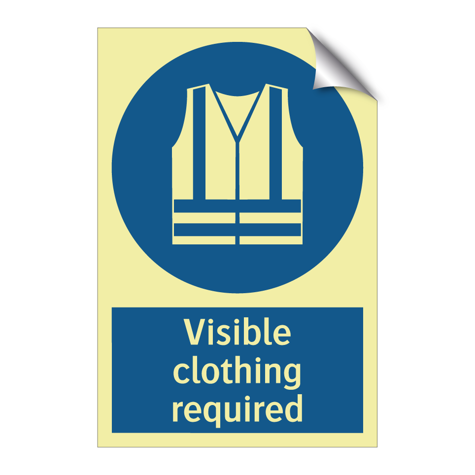 Visible clothing required