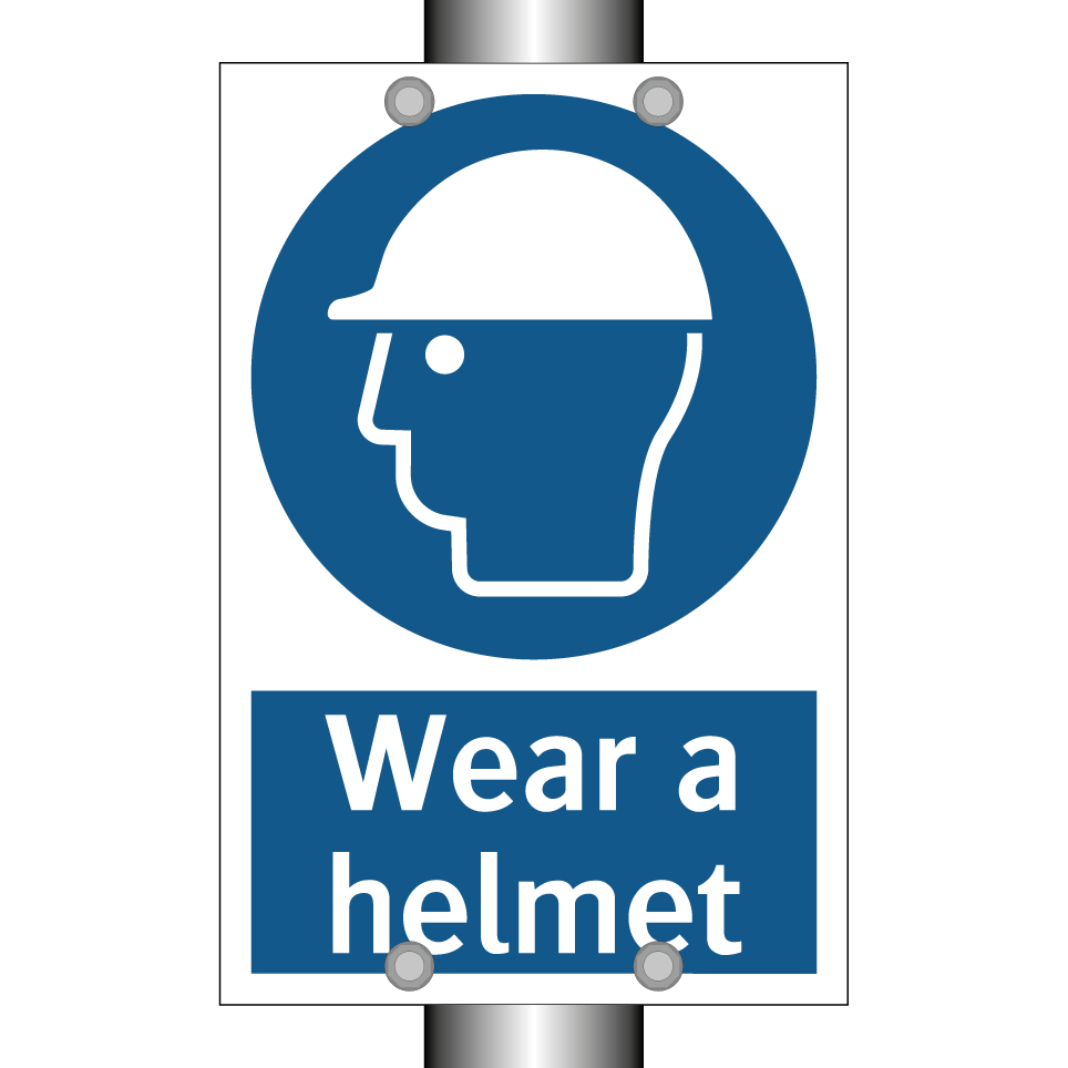 Wear a helmet