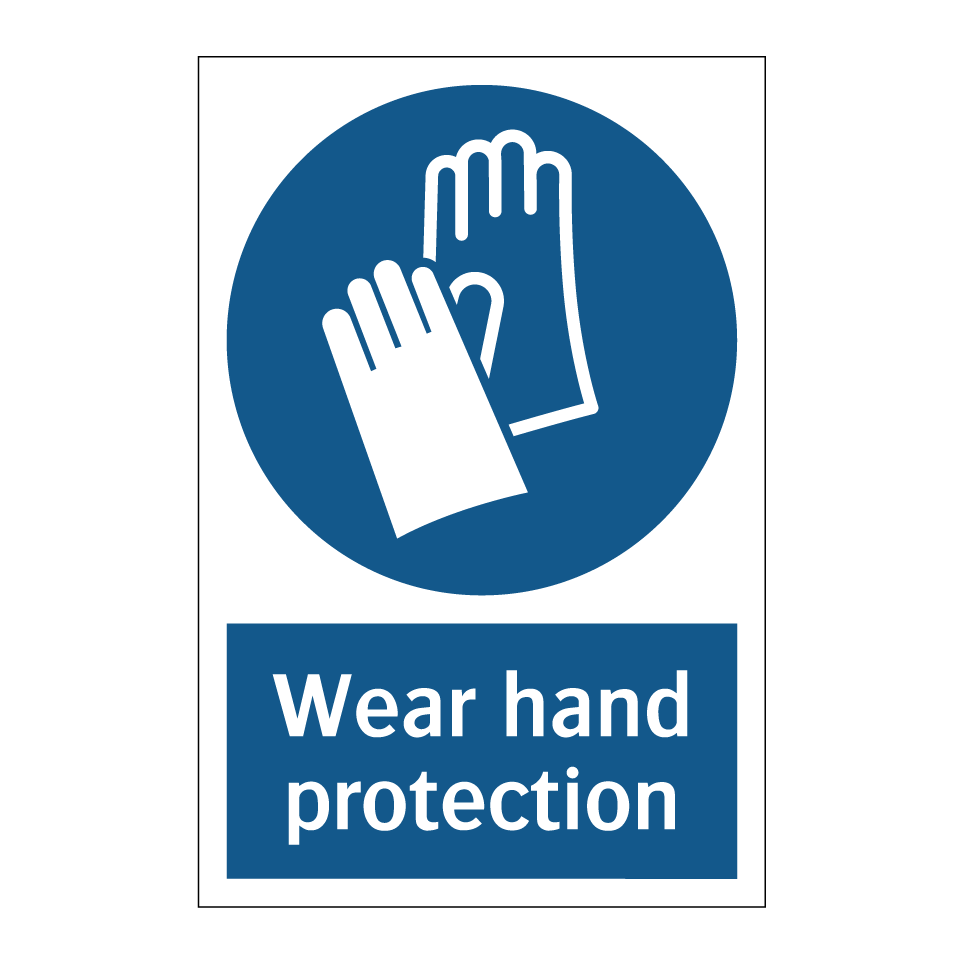Wear hand protection