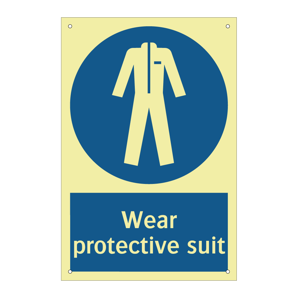 Wear protective suit