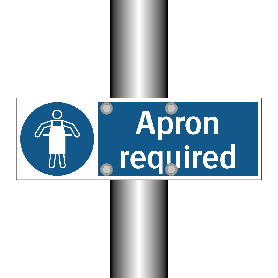 Apron required