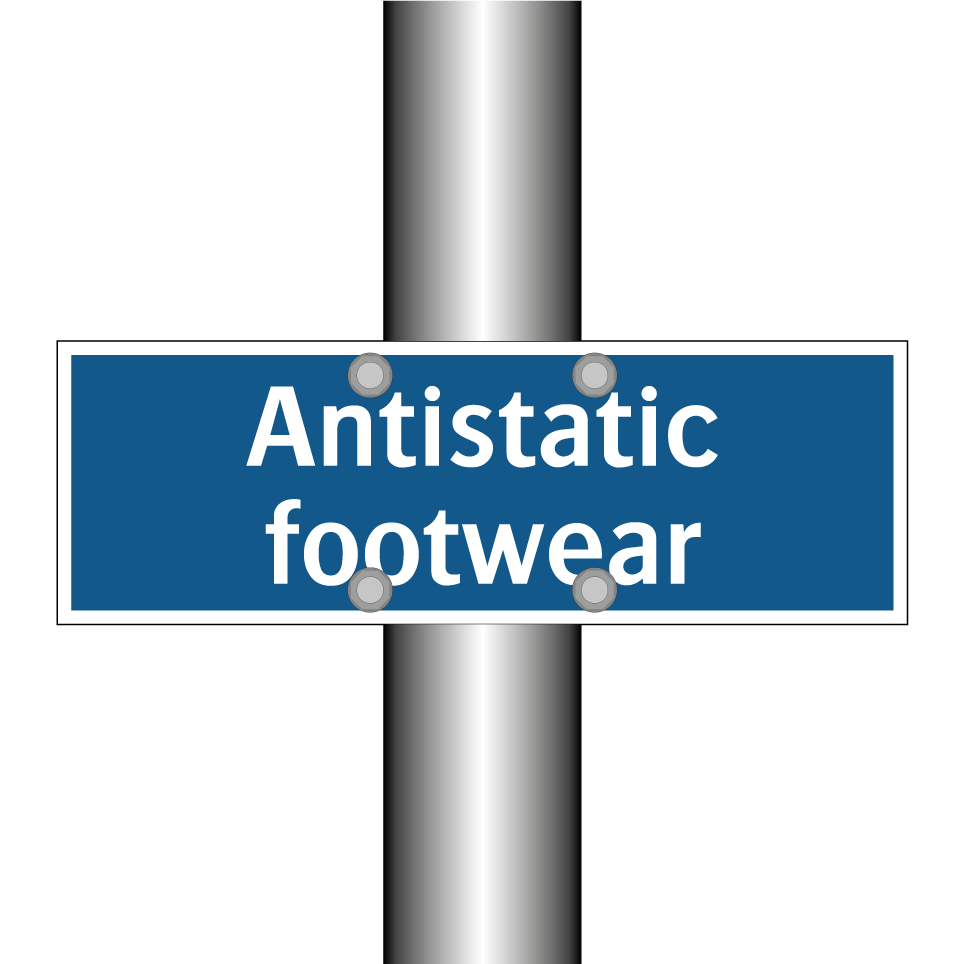 Antistatic footwear