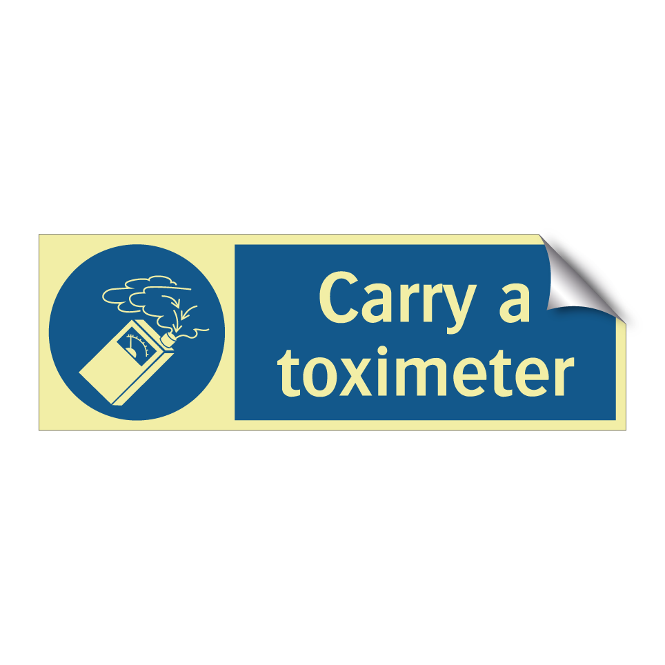 Carry a toximeter