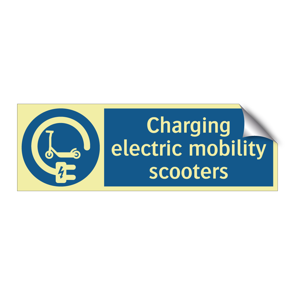 Charging electric mobility scooters