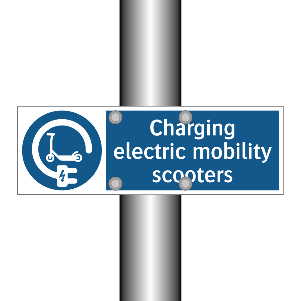 Charging electric mobility scooters