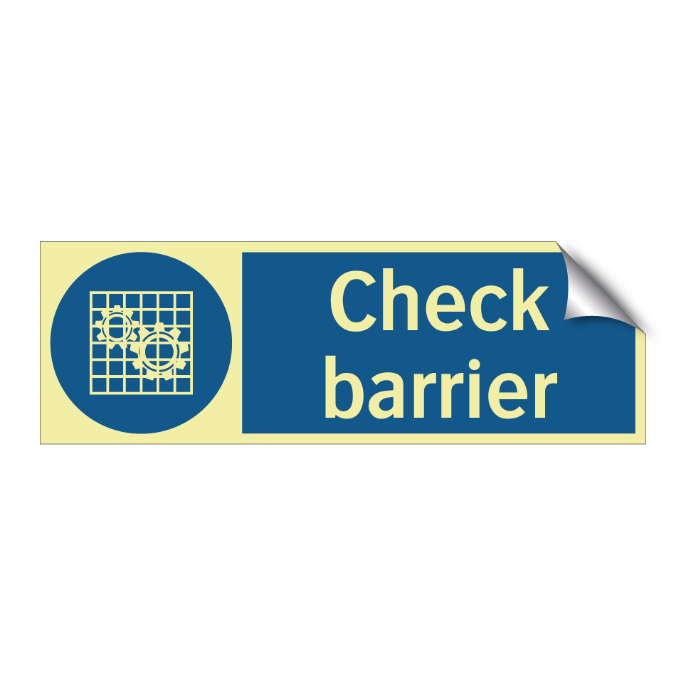 Check barrier
