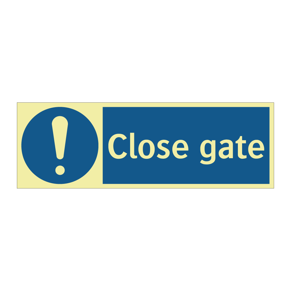 Close gate