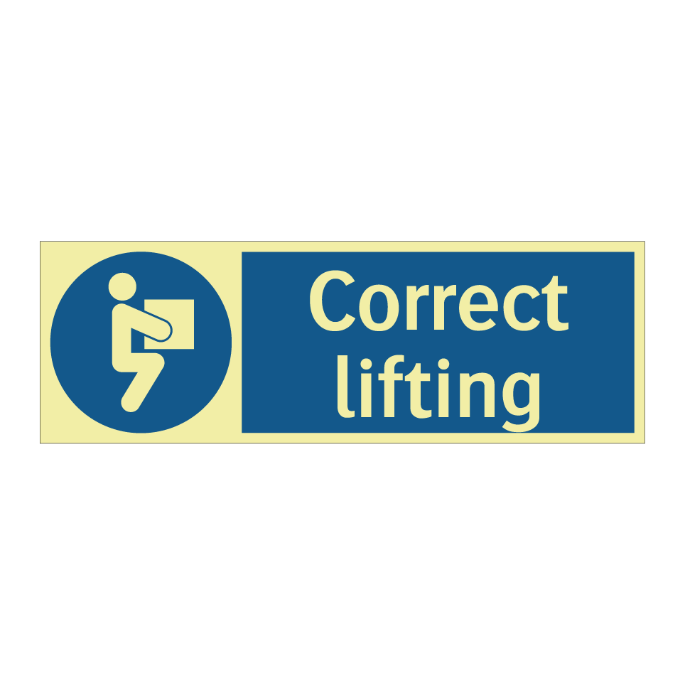 Correct lifting