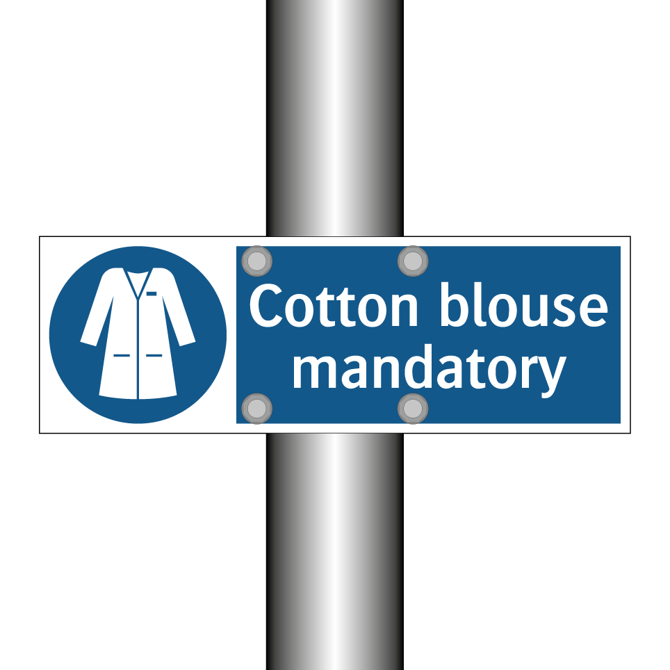 Cotton blouse mandatory