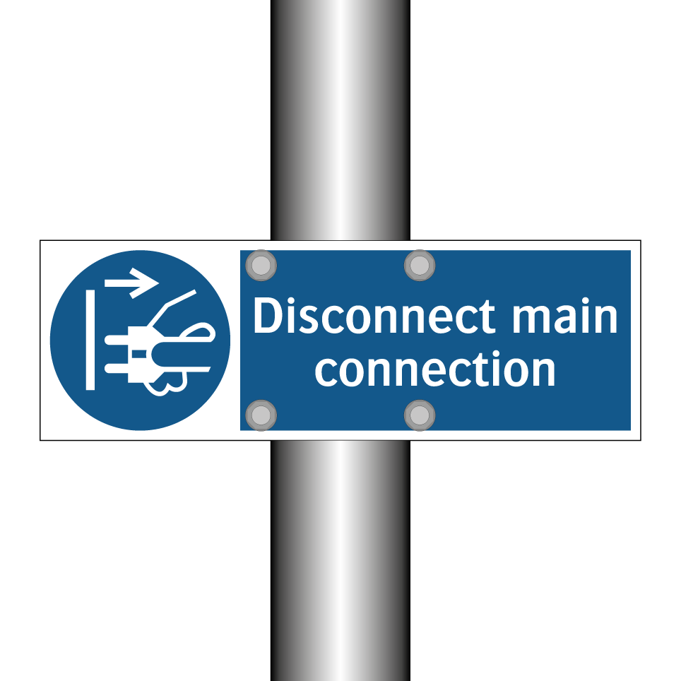 Disconnect main connection