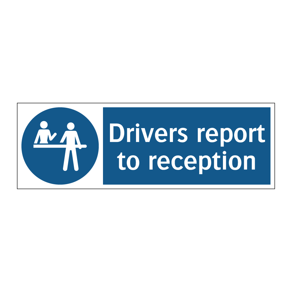 Drivers report to reception