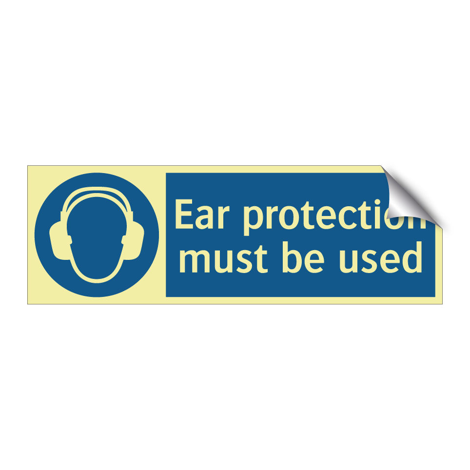Ear protection must be used