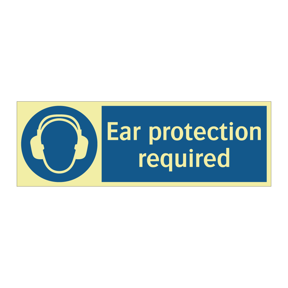 Ear protection required