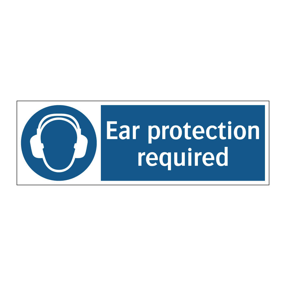 Ear protection required